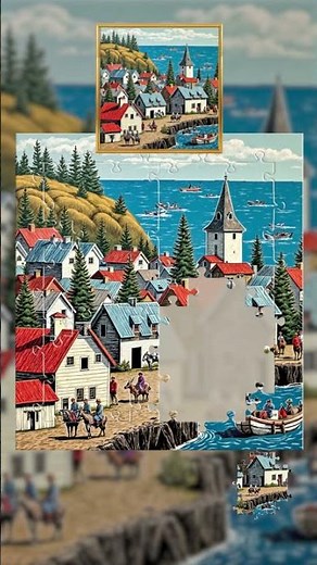 ES-油画0105_1280x720_Classic Jigsaw Puzzle#jigsaw