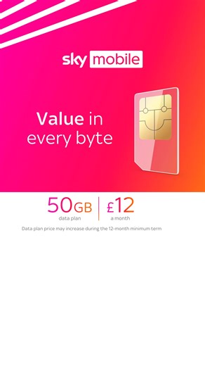 BIG DATA, Small Prices, Get 30GB of extra data on a 10GB SIM with Sky Mobile! 🤩 | Sky