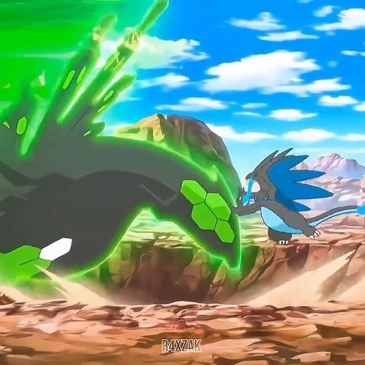 Alain's Mega Charizard X Was UNSTOPPABLE💀 #pokemon #shorts #megacharizardx #alain #shortsfeed #anime
