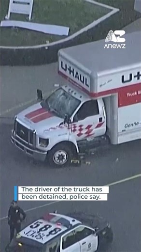 Truck plows into crowd at Iran rally in LA