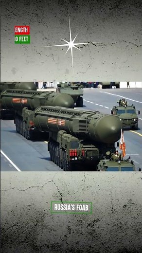 Watch exclusive Russia’s FOAB | The Bomb Stronger Than MOAB?