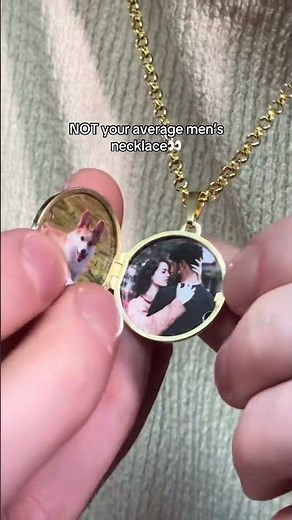 St Christopher Locket Necklace Design in Gold (NEW IN) #jewellery #necklace