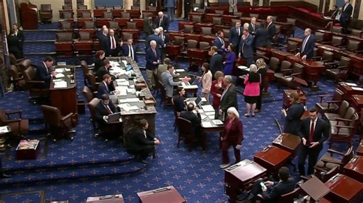 Republican effort to pay federal workers is defeated in Senate