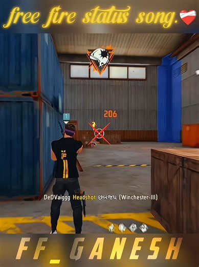 free fire status song ❤️‍🩹 Cap cut edit⚡#ffshortvideo #freefire #headshot