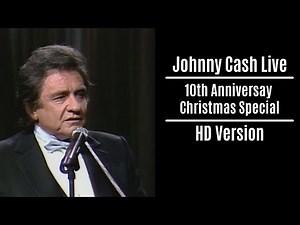 Johnny Cash - 10th Anniversary Christmas Special | TV Special 1985 | HD Remaster