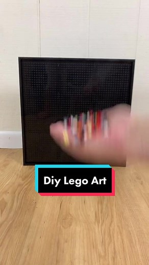 Amazing Lego Art of a Familiar Character - Can You Guess Who?