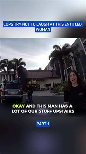 Cops Try Not to Laugh at This Entitled Woman #policeofficer #cops #copsoftiktok #copsbodycam #foryou