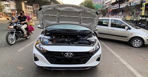 All-new Hyundai i20 hatchback fitted with aftermarket CNG kit