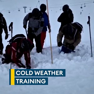 Have you ever wondered what the Scots Guards get up to on their skiing trips? ⛷️ Watch as the regiment learns survival tactics in the snow. ❄️ | Forces News