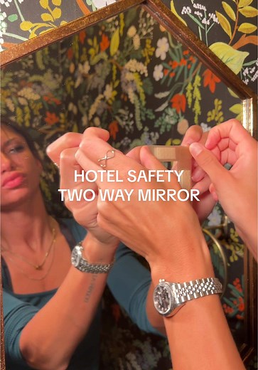 Hotel Safety: Check for Two-Way Mirrors