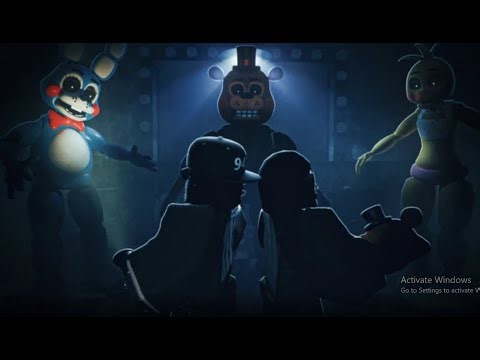 Me and Noob My friends played FNAF Verses In Roblox