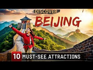 BEIJING at Night in 4K | Beijing Skyline China Travel Video