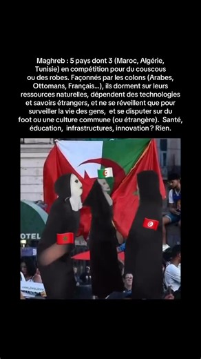 ASIREM ⵣ on Instagram: "Le Maghreb désigne un ensemble nord-africain composé de cinq États contemporains (le Maroc, l’Algérie, la Tunisie, la Libye et la Mauritanie) dont trois (Maroc, Algérie, Tunisie), issus du même socle historique central, se retrouvent régulièrement en concurrence. Bien que peuplée majoritairement d’autochtones, donc berbères/imazighen, quasiment toute l’Afrique du Nord a été colonisée presque en continue depuis l’Antiquité : Romains, Arabes à partir du VIIᵉ siècle, Ottoman