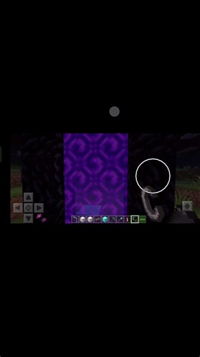 I made First Time teleporter In Minecraft World #minecraft