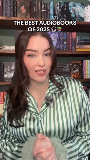 𝐊𝐲𝐥𝐢𝐞 🧚🏼‍♂️🥀✨ on Instagram: "I LOVED these audiobooks! 🎧📚 What were some of your top audiobooks from 2025? #audiobookrecs #audiobookstagrsm #audiobooks #bookstagram #romancebookrecs"