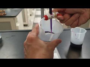 Using a Burette | How to remove the air gap!