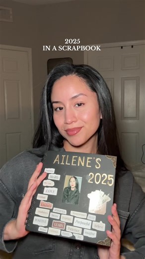 My favorite hobby yet 🥹❤️ #scrapbooking #scrapbookingideas #newyearseve #scrapbookjournal #fyp