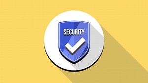 Security Shield Icon | Free Stock Video Footage