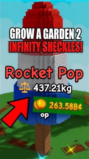 USE THIS NEW SEED TO GET INIFNITY SHECKLES! (Grow A Garden 2)