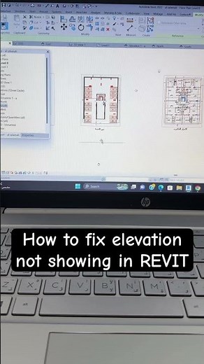 How to fix elevation not showing in revit