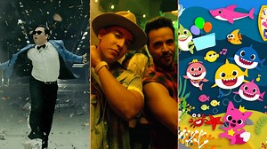 The 20 most viewed videos on YouTube to date