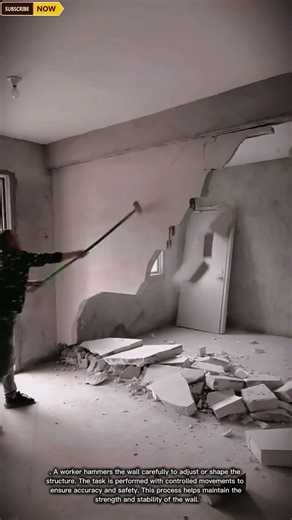 Interior Wall Demolition and Structural Adjustment Process