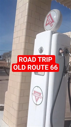 ROAD TRIP OLD ROUTE 66 CONOCO TOWER & U-Drop Inn Cafe