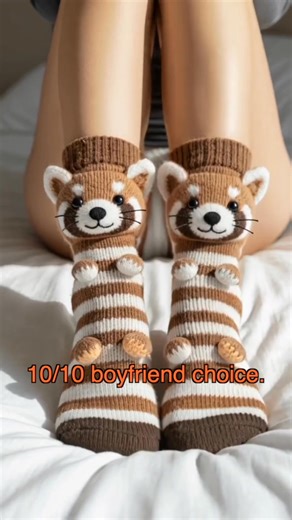 🧶 Add a Little Joy to Every Step! ✨ Who said everyday socks have to be boring? Our 3D Knit Animal Socks bring a cozy mix of comfort and fun — perfect for lazy mornings, coffee runs, or movie nights at home. Each pair is handmade with soft, breathable yarn and a tiny animal that makes you smile every time you look down 🐻💛 From playful pandas to sleepy sloths, there’s one for every mood. 👉 Pick your favorite little companion today - ideal for gifting or just brightening your own day 🎁 🧦 Shop