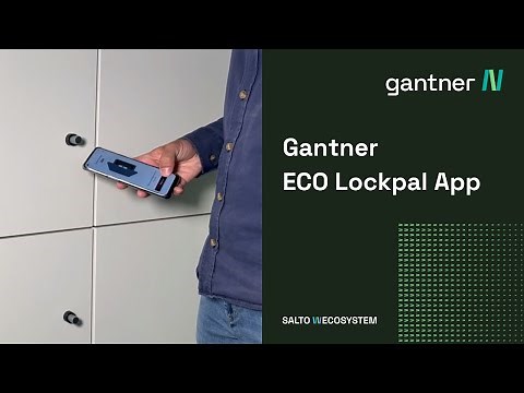 GANTNER ECO LockPal App - Operate battery-powered locks easy with smartphone app