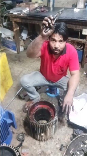 1440rpm three phase motor #motor #electrical #shorts