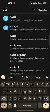 celular só escutar batida da música e não ouve a voz do cantor como resolver