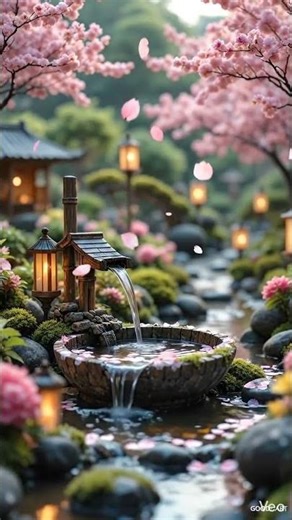 Jardín Japonés en Calma 🌸 | 24 Segundos de Paz Zen