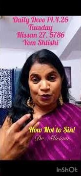 BE YE HOLY! #shorts #god #jesus #holyspirit #motivation #drmiriam #holiness #nosin #recognisesin