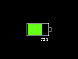 Ultra HD Battery Charging Green Screen Background | 4K Battery Charging Green Screen Background