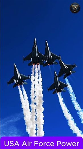 USA Fighter Jets Training in Perfect Formation | Elite Air Force Power & Precision