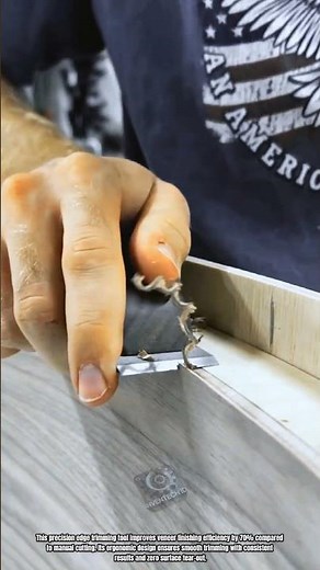 Innovation Tools: Way to Trim Wood Veneer Edge for 45 Panels per Hour