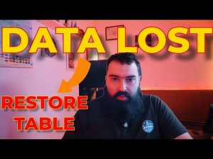 Recover deleted tables or rows in SQL Server