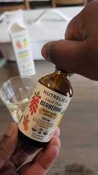 NUTRELICA Berberine Liquid Drops for Balanced Blood Sugar Review