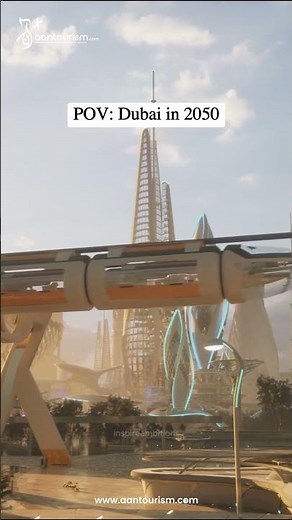 Dubai 2050: An AI-Generated Vision of the Future