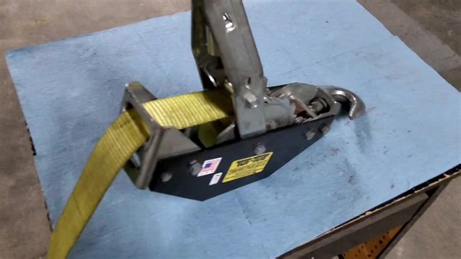 Tuf-Tug nylon hoist/puller 1500lbs-lift/3000lbs-pull. Made in USA. Model-TT3000. $105.00. Cash or card. Pickup only. | Maclaughlin's Used Tools