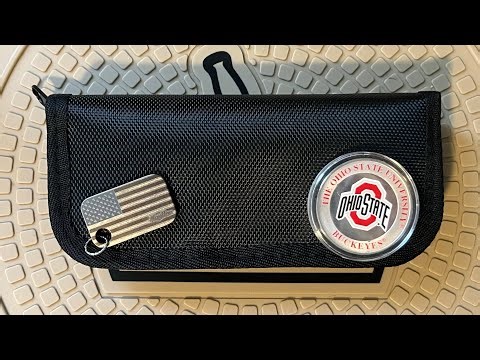I’ve been looking for these insane FLYTANIUM knife scales for a while! And they are on a HOGUE!?!
