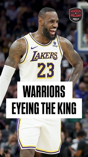 12K views · 717 reactions | Warriors with a “BACK CHANNEL” to LeBron  Tune into the Mason & Ireland Show Weekdays from 12PM-3PM on the ESPN LA App & YouTube  | ESPN Los Angeles | Facebook