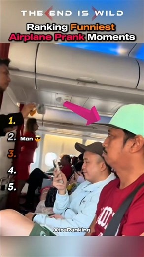 Ranking Funniest Airplane Prank Moments #funny #airplane