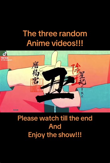The three random anime videos!!! Please enjoy the show if you like me to make more of this video let me know and I’ll do the rest Follow me for more!!! #anime #epic #fun #enjoy #animefans