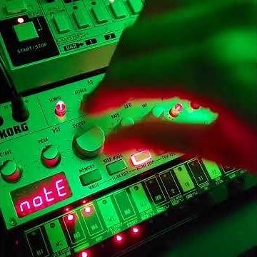 🥸3 Steps on Korg Volca Bass🥸
