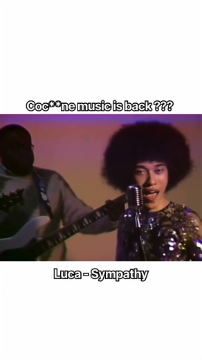 Coc**ne music is back ???😭 #luca #music #90smusic #shorts