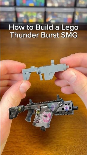How to Build a Lego Fortnite Thunder Burst SMG #lego #legofortnite #fortnite #legoguns #legotutorial