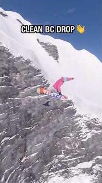 Shredders Gameplay 2025: Clean BC Drop #shredders #bigair #snowboarding #freeride