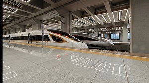 中国铁路G973/G972（高973/972次）北京朝阳→大连北 CR400BF-G倍速右侧展望(POV)