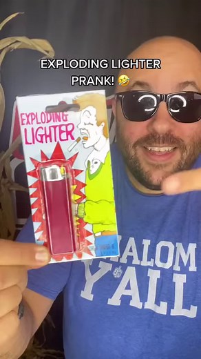 EXPLODING LIGHTER PRANK! 💥🤣 #magic #pranks #halloween #reels | Evan Era